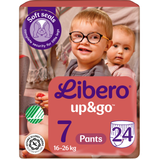 Housuvaippa Libero 24 kpl Up&Go 7, 16-26 kg
