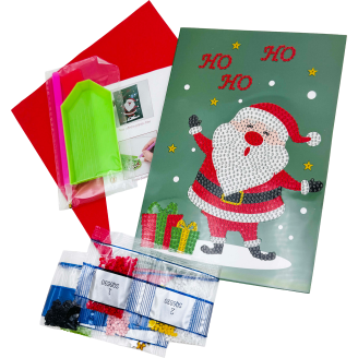 Timanttimaalauskortti Craftsy joulu