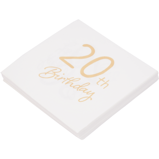 Lautasliina Let's Party 20 kpl 20v