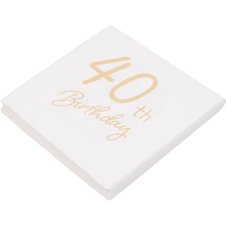 Lautasliina Let's Party 20 kpl 40v