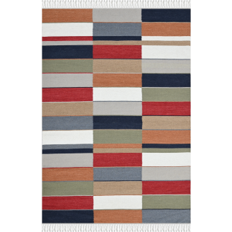 Villamatto Kotikulta 160 x 230 cm Madras ruskea