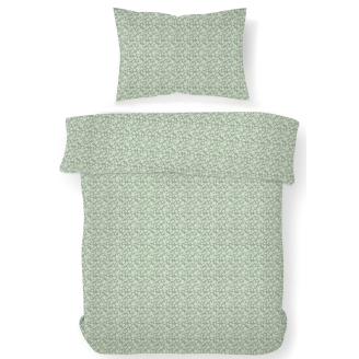 Pussilakanasetti Kotikulta 150 x 210 cm Small Flower vihreä