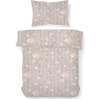 Pussilakanasetti Kotikulta 150 x 210 cm Bird Stripe