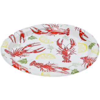 Kartonkilautanen Let's Party 10 kpl 18 cm rapu