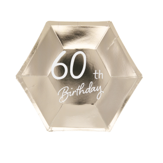 Kartonkilautanen Let's Party 6 kpl 18 cm 60v