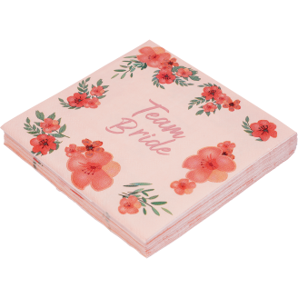 Lautasliina Let's Party 20 kpl 33 cm Team Bride