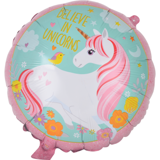 Foliopallo Let's Party 2 kpl yksisarvinen