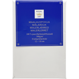 Maalauspohja Royal Art 12 x 18 cm valkoinen