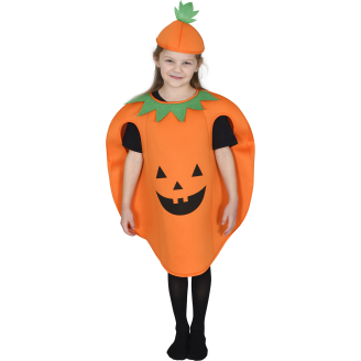 Lasten kurpitsa-asu Happy Halloween