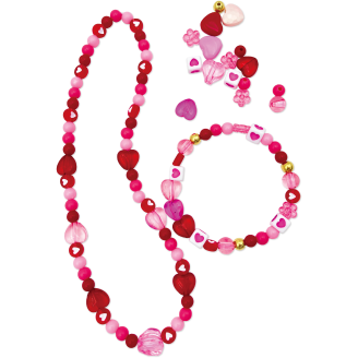 Helmiaskartelusetti Craftsy sydän