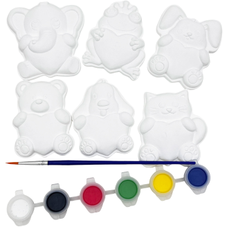 Askartelukoriste Craftsy 6 kpl sydän maalattava