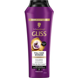 Shampoo Schwarzkopf Gliss 250 ml Full Hair Wonder