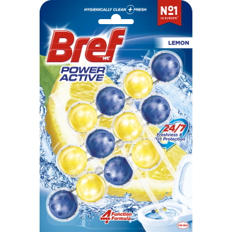 Wc-raikastin Bref 3 x 50 g Lemon Power Active