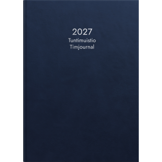 Kalenteri Burde 2027 Tuntimuistio sininen