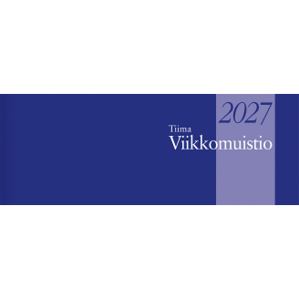 Kalenteri Burde 2027 Tiima Viikkomuistio