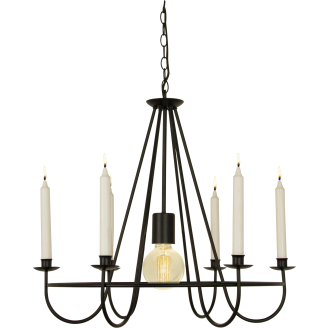 Kattovalaisin Aneta Lighting Kronoberg, musta