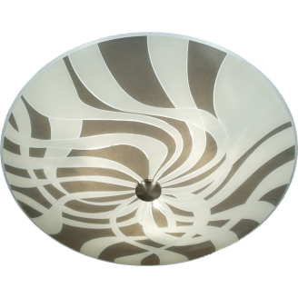 Plafondi Aneta Lighting Band 42 cm, harmaa/teräs