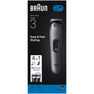 Monitoimitrimmeri Braun Series 3 AIO3500
