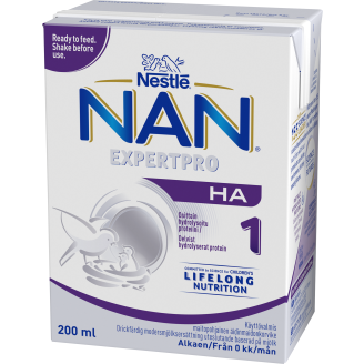 Äidinmaidonkorvike Nestle Nan 200 ml HA 1