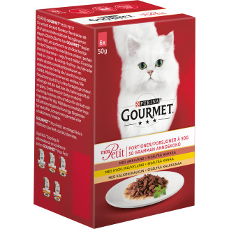 Kissanruoka 6 x 50 g siipikarjalajitelma