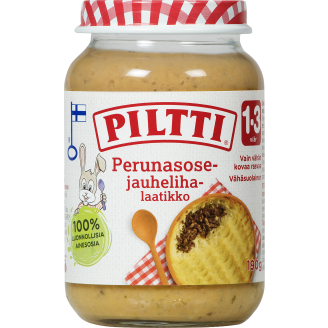 Lastenateria Piltti 190 g Perunasosejauhelihalaatikko 1-3 v