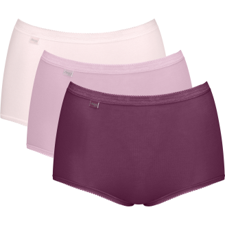 Naisten maxi-alushousut Sloggi Pure Comfort, 3 kpl/pkt