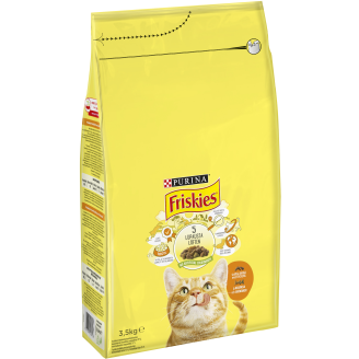 Kissanruoka Friskies 3,5 kg Adult kanaa ja vihanneksia