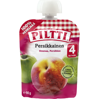 Hedelmäsose Piltti 90 g persikkainen 4 kk