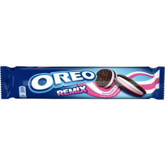 Oreo Remix 157 g Raspberry & Vanilla täytekeksi