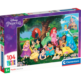 Palapeli Clementoni 104 palaa Disney Princess
