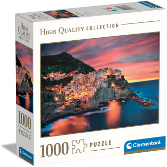 Palapeli Clementoni 1000 palaa Dusk In Manarola