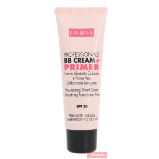 Päivävoide, Pupa 50 ml Pupa Professionals BB Cream + Primer SPF20 #001 Nude