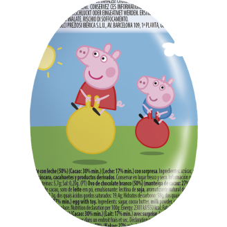 Yllätyssuklaamuna 20 g Pipsa Possu