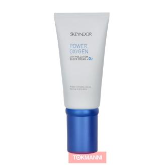 Kosteusvoide, Skeyndor 50 ml Power Oxygen City Pollution Block Cream + O2