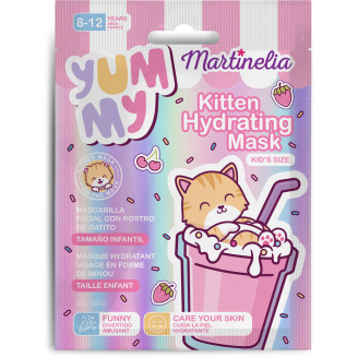 Lasten kangasnaamio Martinelia 23 g Yummy Kitten kosteuttava