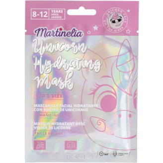 Lasten kangasnaamio Martinelia 23 g kosteuttava Unicorn