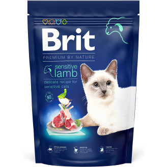 Kissanruoka Brit Premium 800 g lammasta herkkävatsaisille kissoille