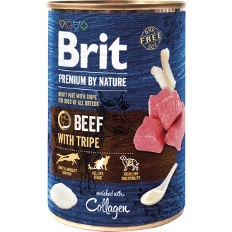 Koiranruoka Brit Premium by Nature 400 g Nauta-maha