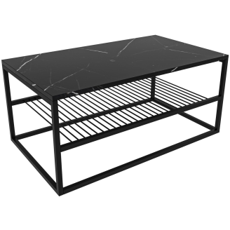 Sohvapöytä Chic Home 95 x 55 x 43 cm Aliisa musta