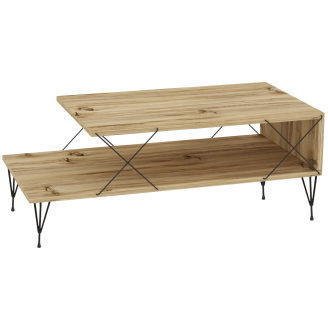 Sohvapöytä Chic Home 100 x 50 x 40 cm Loitsu beige