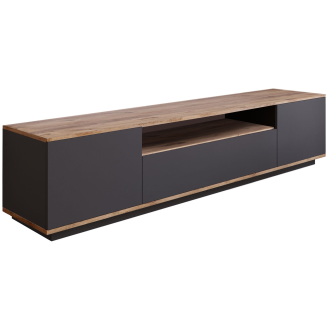 TV-taso Chic Home 180 cm Fransi ruskea/antrasiitti