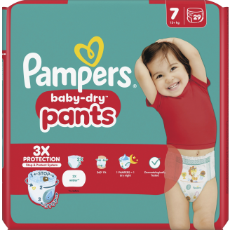 Housuvaippa Pampers 29 kpl Baby Dry 7 15+ kg