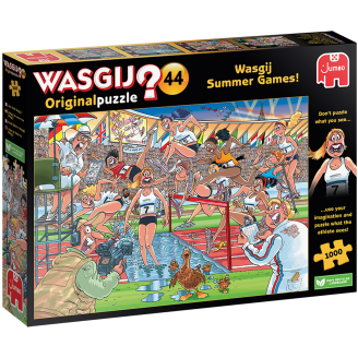 Palapeli Jumbo 100 palaa Wasgij Original 44 Summer Games