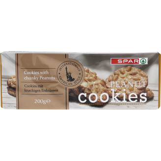 Cookies SPAR 200 g maapähkinä