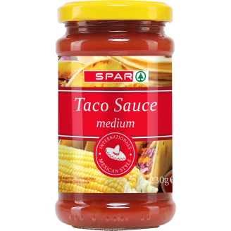 Tacokastike SPAR 230 g Tex Mex Salsa Medium