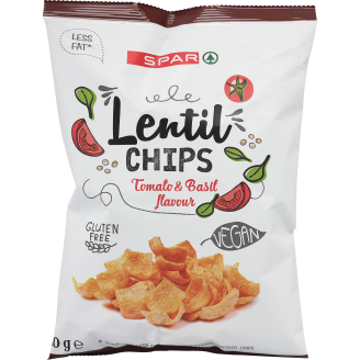 Linssisnacks SPAR 70 g Tomato & Basil