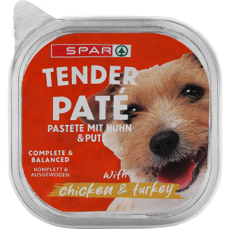 Koiranruoka SPAR 150 g patee kana-kalkkuna