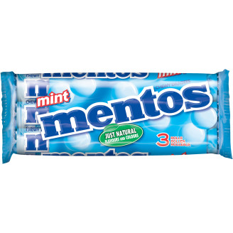 Mentos Mint 3 x 38 g pastilli