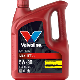 Moottoriöljy Valvoline Maxlife C3 5W-30 4 l