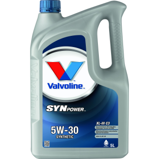 Moottoriöljy Valvoline 5 L Synpower XL-lll C3 5W-30